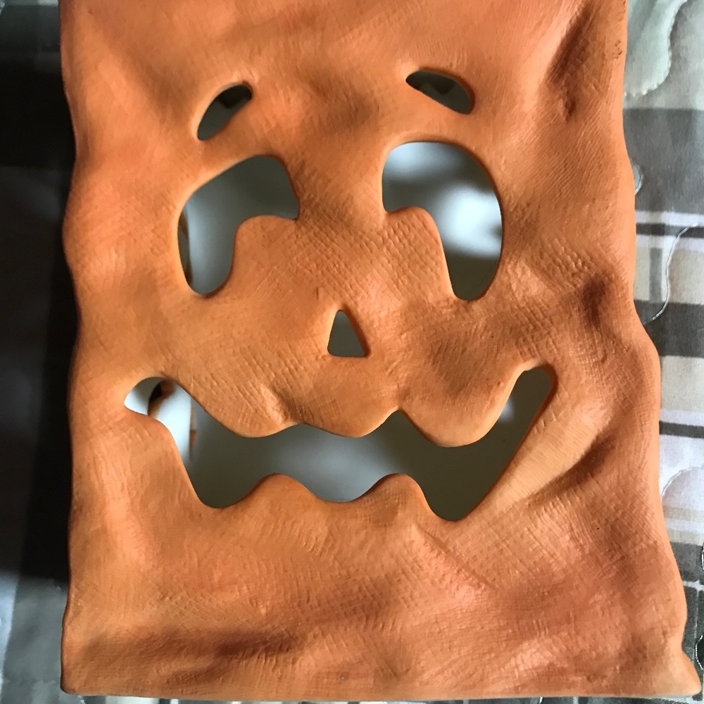 Jack-O-Lantern tea light